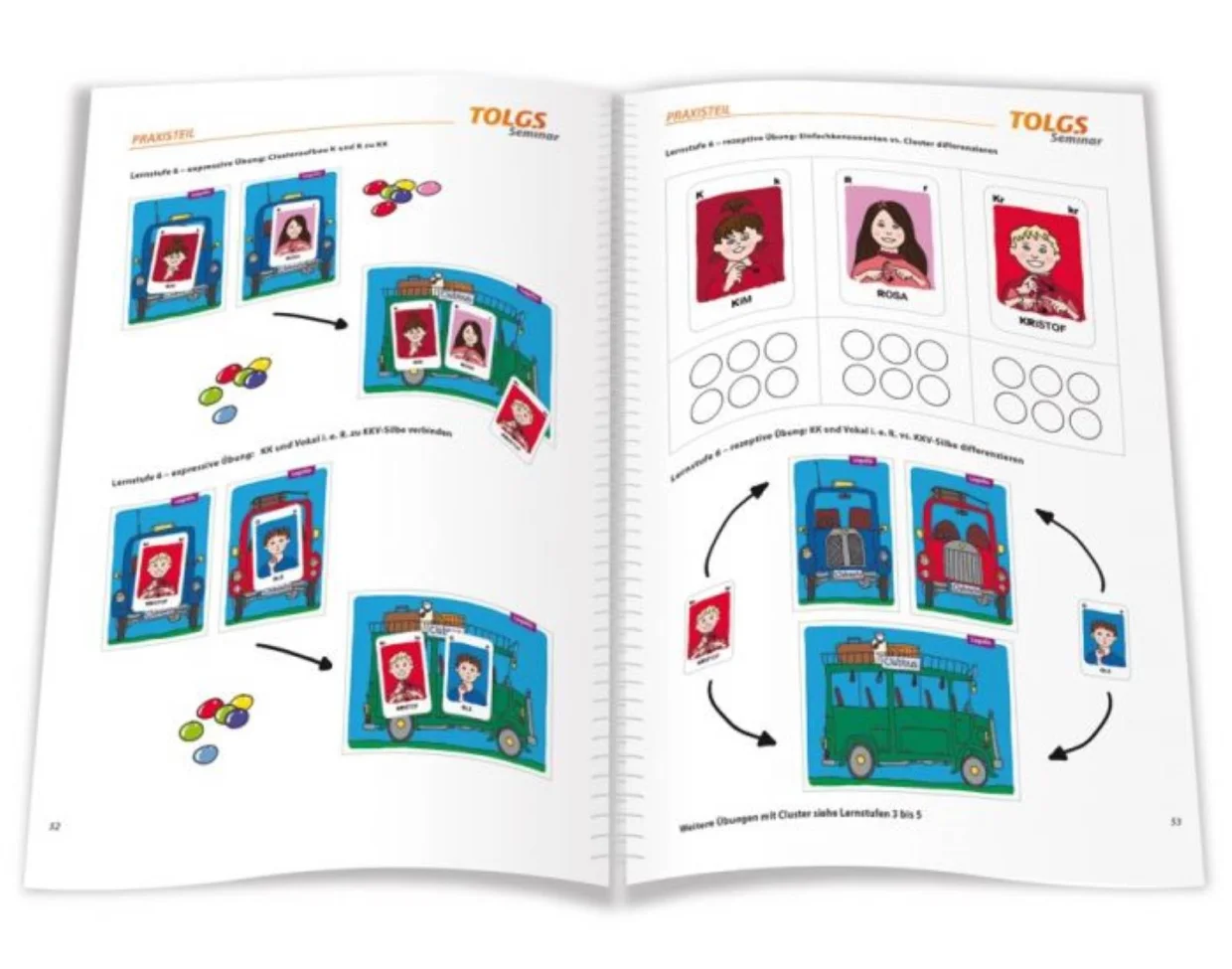Therapie-Leitwerk TOLGS-VED zum Einsatz von Lautgesten bei schweren Aussprachestörungen  Therapie-Leitwerk TOLGS-VED zum Einsatz von Lautgesten bei schweren Aussprachestörungen